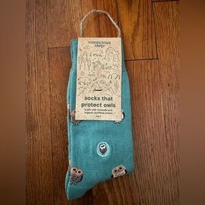 Conscious Steps-socks that protect owls